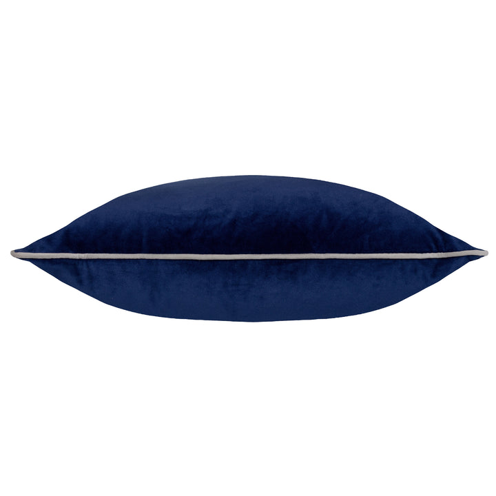 MERIDIAN 45X45 CUSHION CASE NAVY/SILVER