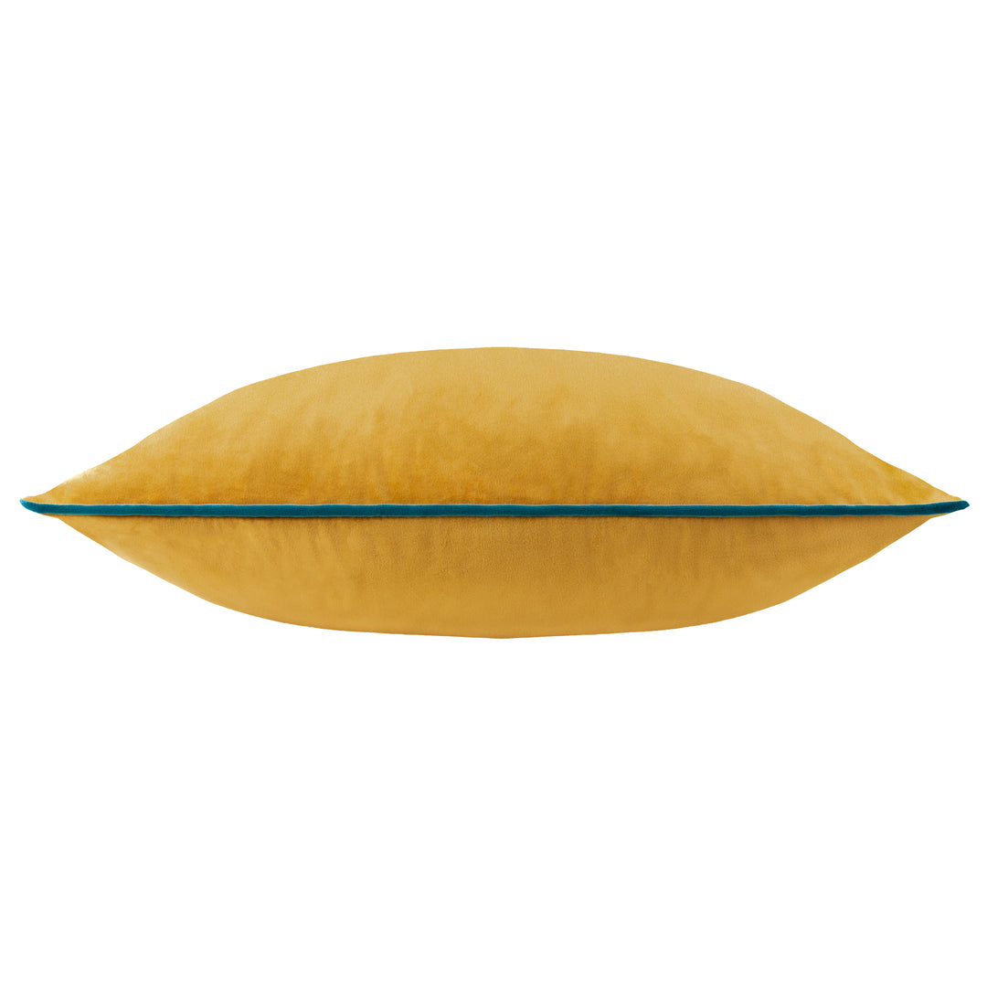 MERIDIAN 45X45 CUSHION CASE OCHRE/TEAL