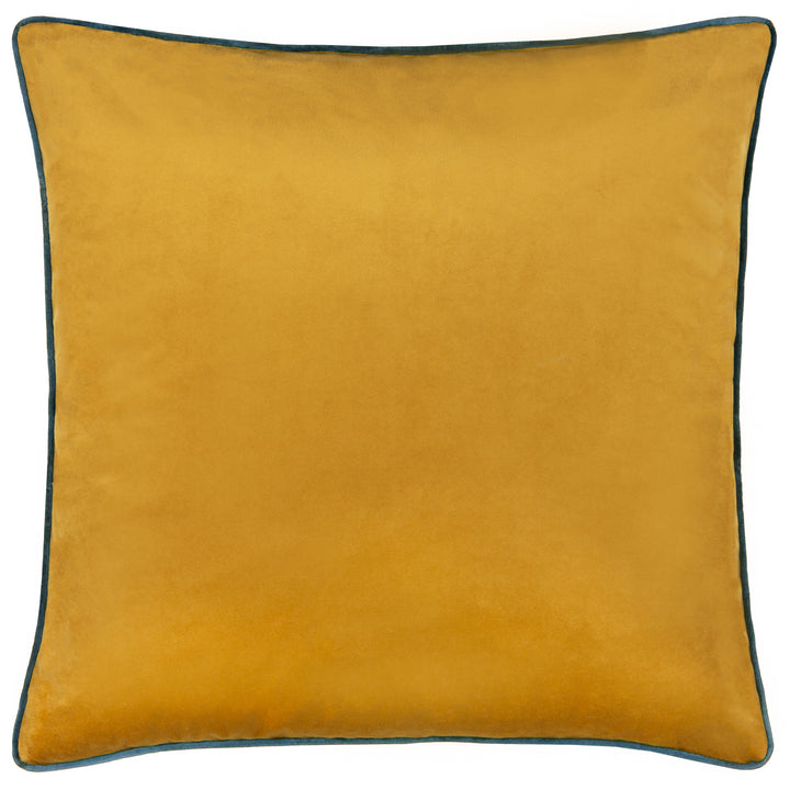 MERIDIAN 45X45 CUSHION CASE OCHRE/TEAL