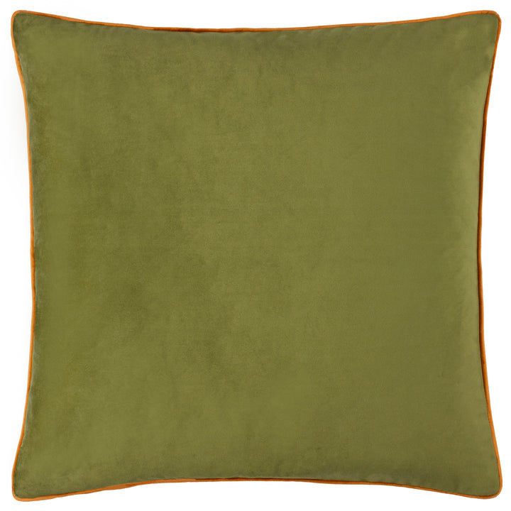 MERIDIAN 45X45 CUSHION CASE OLIVE/GINGER