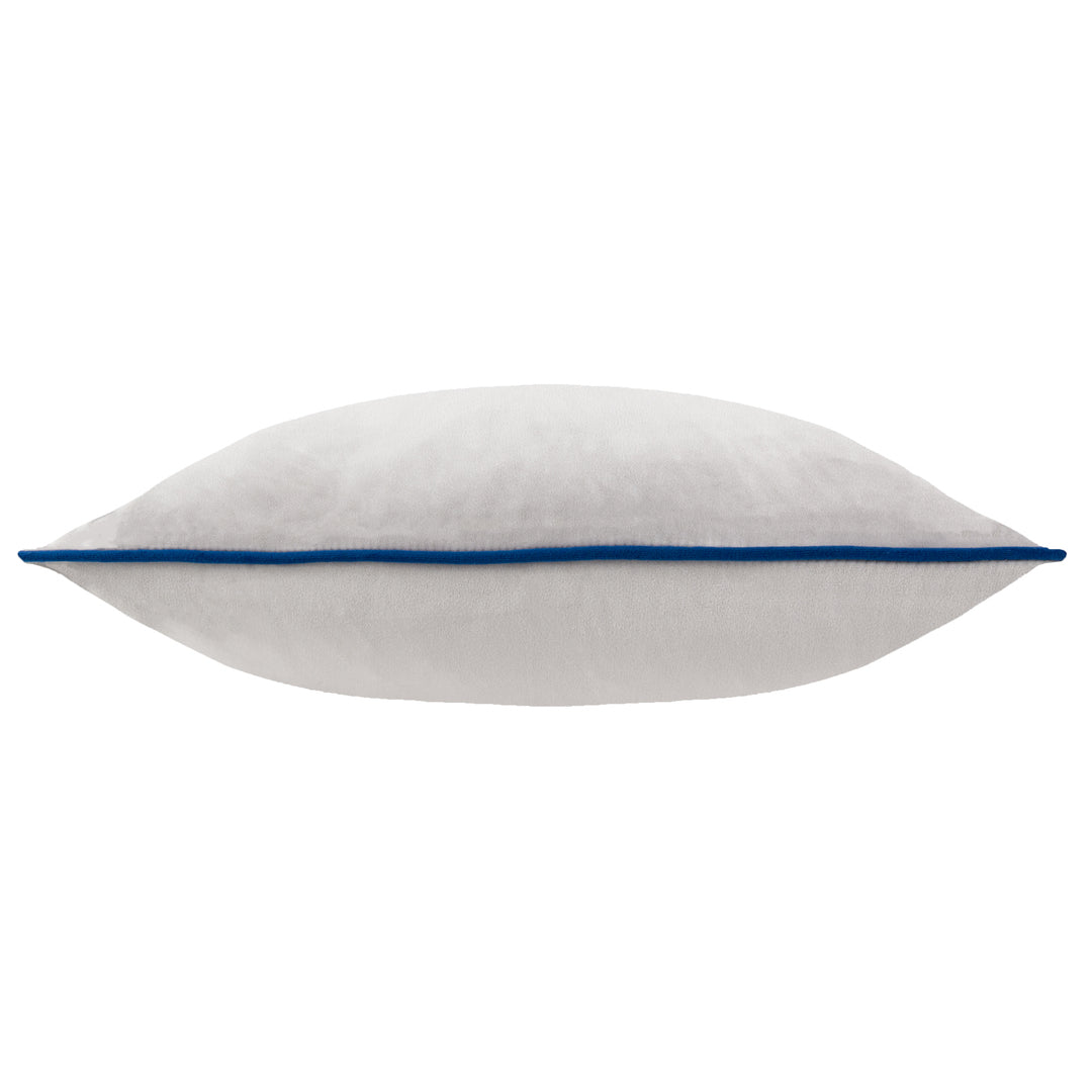 MERIDIAN 45X45 CUSHION CASE SILVER/NAVY