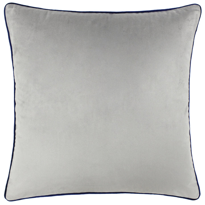 MERIDIAN 45X45 CUSHION CASE SILVER/NAVY