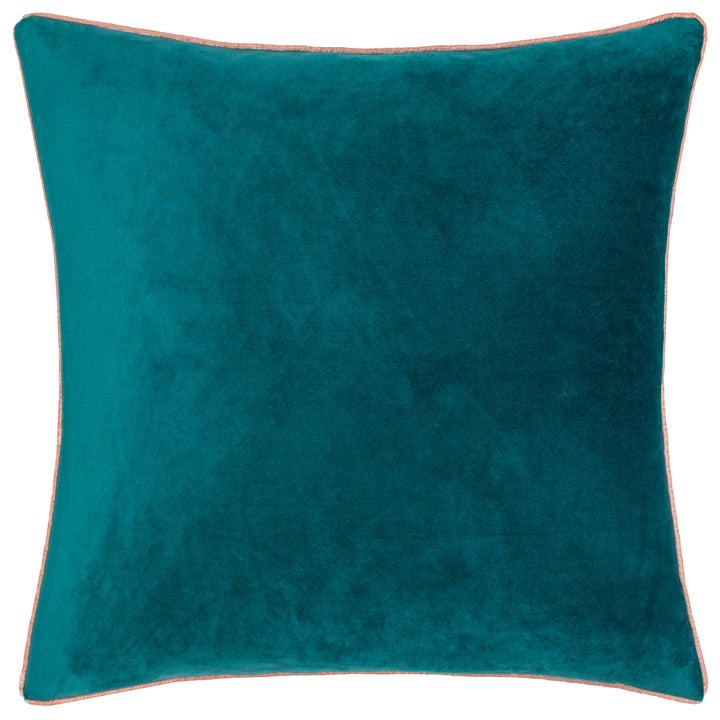 MERIDIAN 45X45 CUSHION CASE TEAL/BLUSH