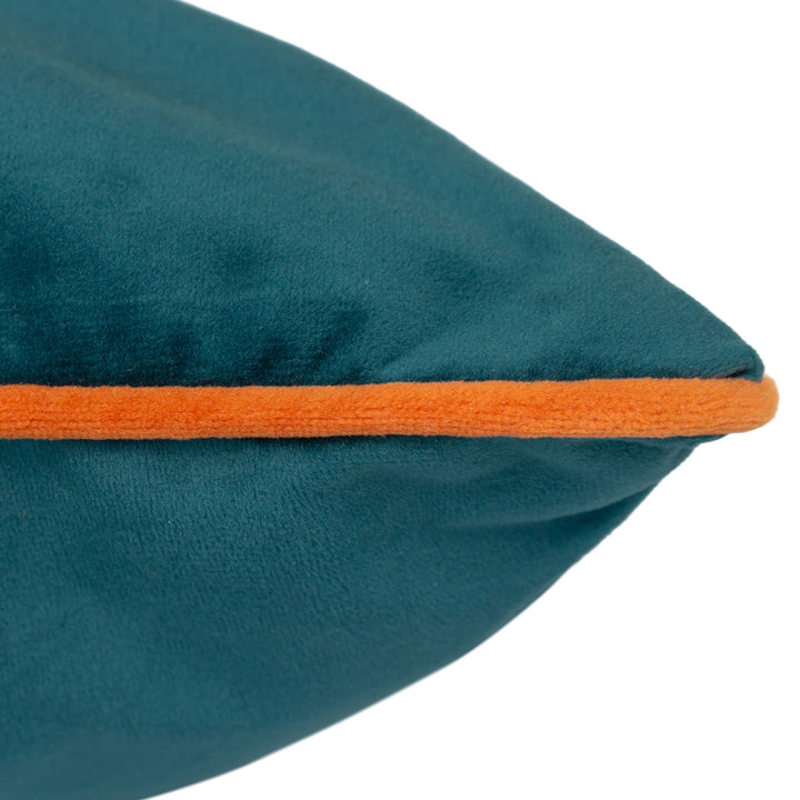 MERIDIAN 45X45 CUSHION CASE TEAL/TIGER