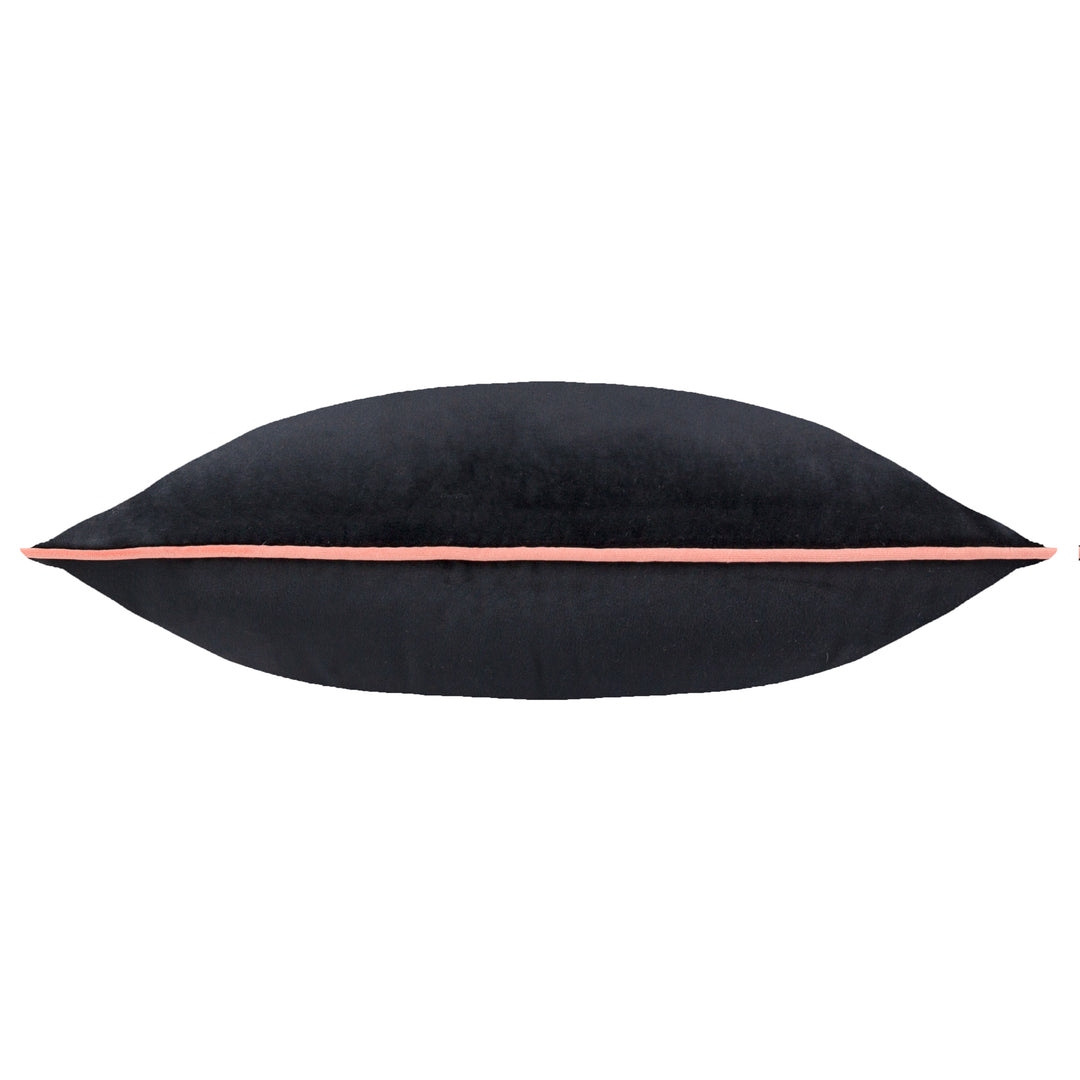 MERIDIAN 55X55 CUSHION CASE BLACK/BLUSH