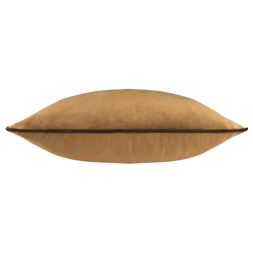 MERIDIAN 55X55 CUSHION CASE CARAMEL/CHOCOLATE