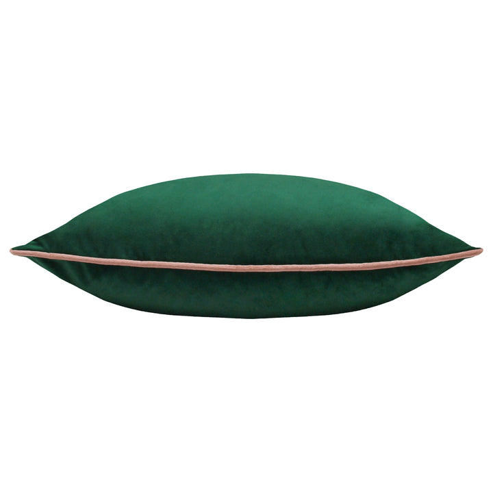 MERIDIAN 55X55 CUSHION CASE EMERALD/BLUSH