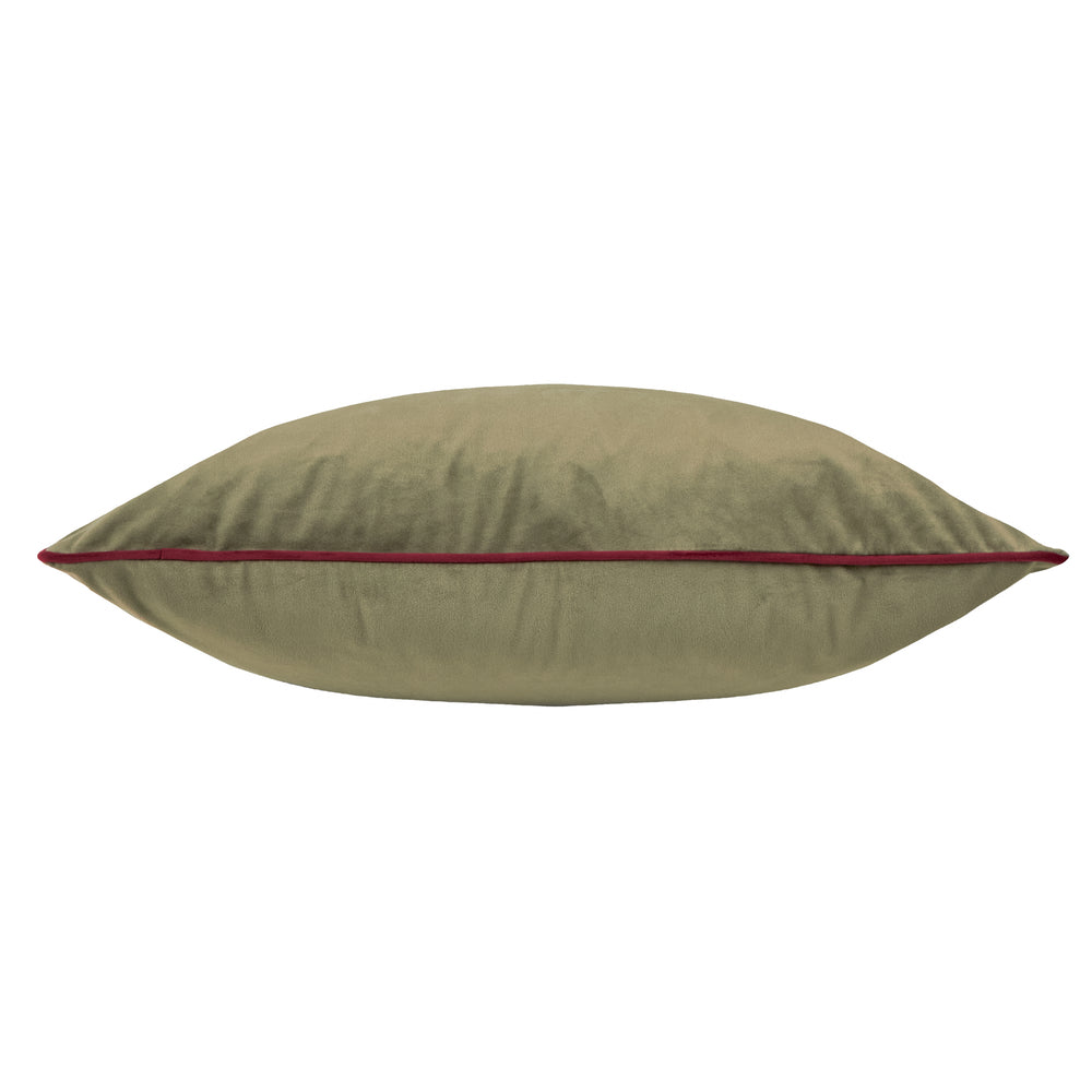 Meridian 55x55 Cushion Case Cushions Fir Green/Dark Red - image 2