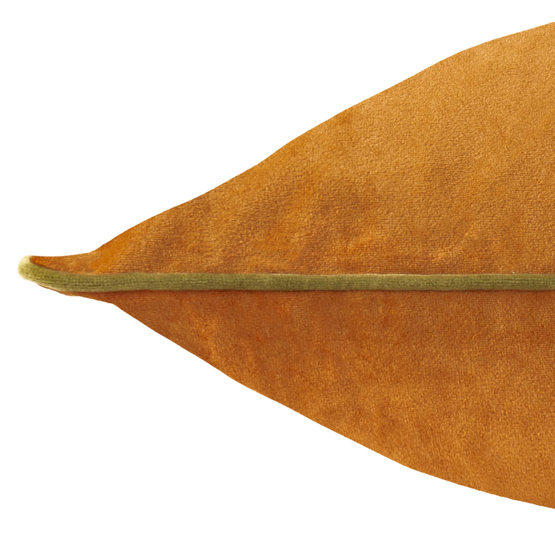 MERIDIAN 55X55 CUSHION CASE GINGER/OLIVE