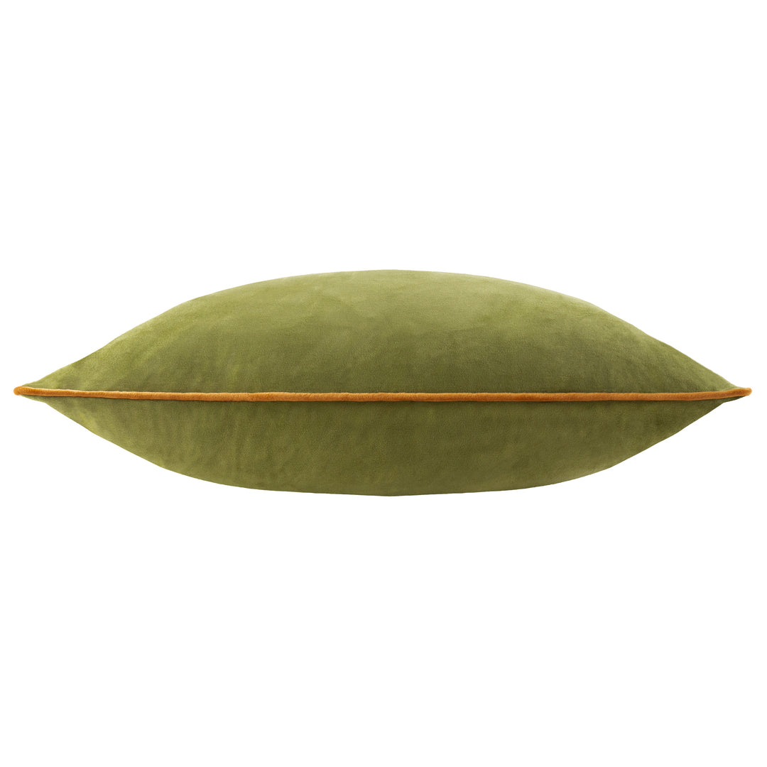 MERIDIAN 55X55 CUSHION CASE OLIVE/GINGER