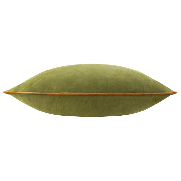MERIDIAN 55X55 CUSHION CASE OLIVE/GINGER