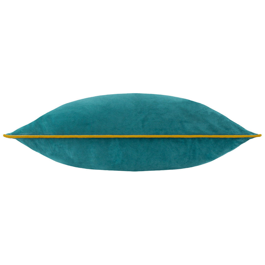 MERIDIAN 55X55 CUSHION CASE TEAL/OCHRE