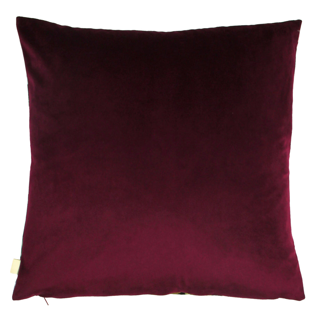 MIDNIGHT GARDEN AQUILEGIA 43X43 CUSHION COVER SHIRAZ