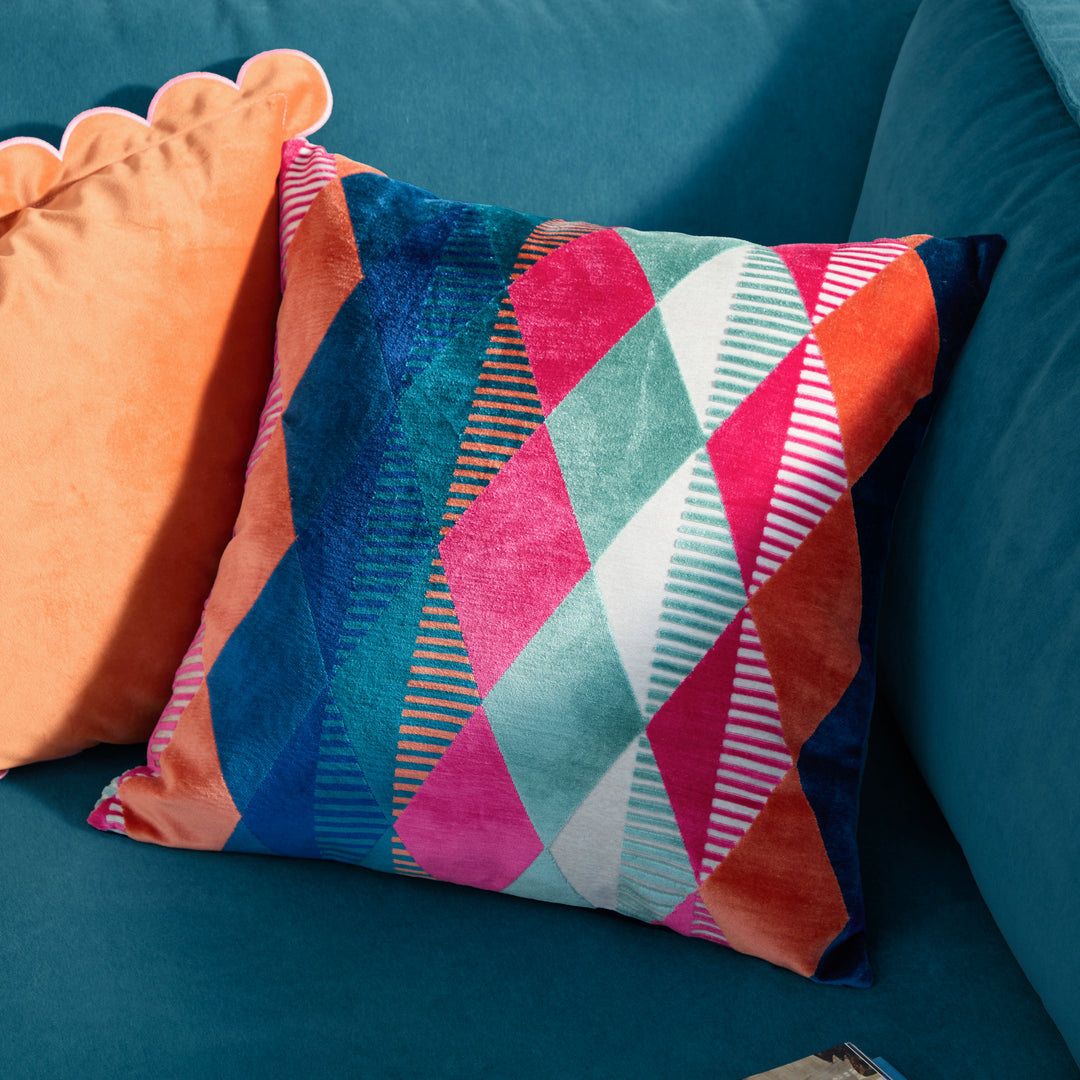 Metro Harlequin 50x50 Cushion Case Multi