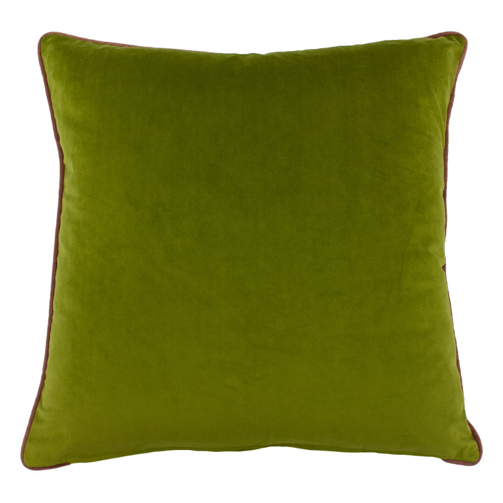 MIKA 50X50 CUSHION CASE ROSE/GREEN