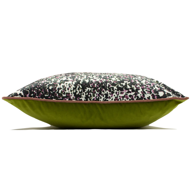 MIKA 50X50 CUSHION CASE ROSE/GREEN