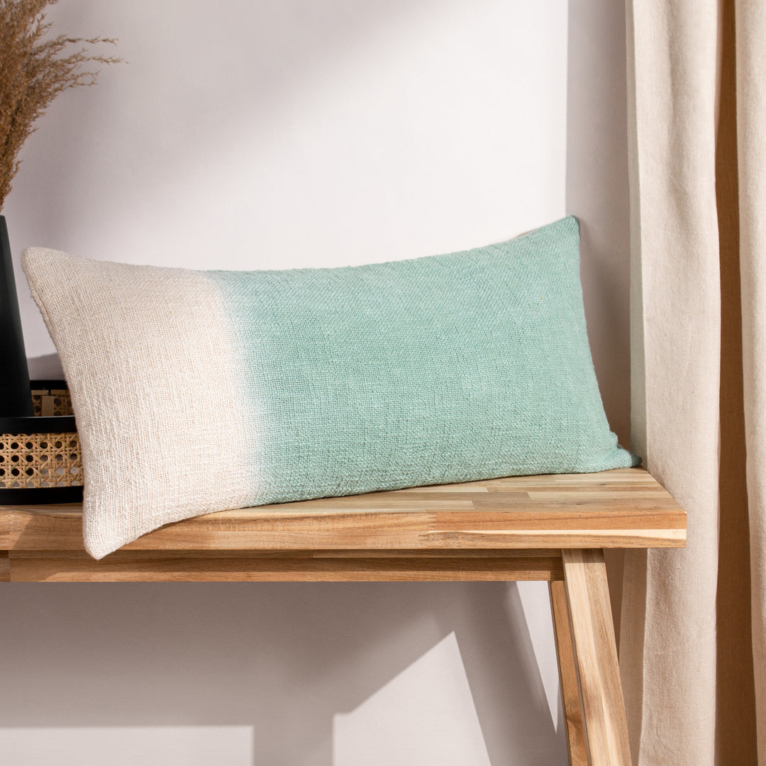 Mizu 30x65 Cushion Case Eucalyptus
