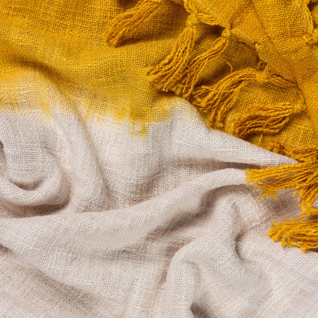 Mizu 130x170 Throw Ochre - image 3