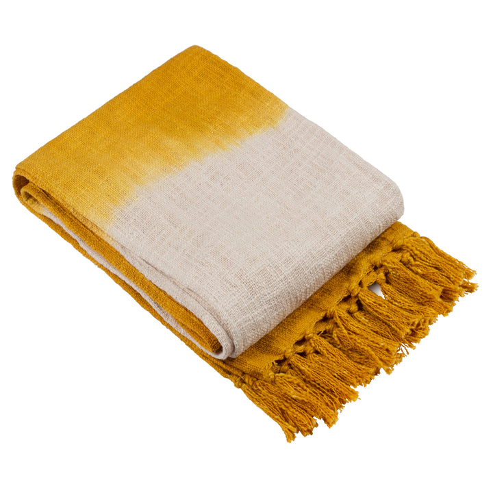 Mizu 130x170 Throw Ochre - image 2