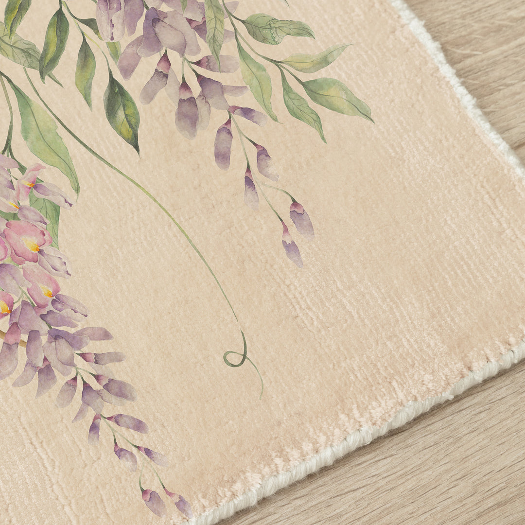 MARIPOSA MEADOWS 150X220 RUG MAUVE