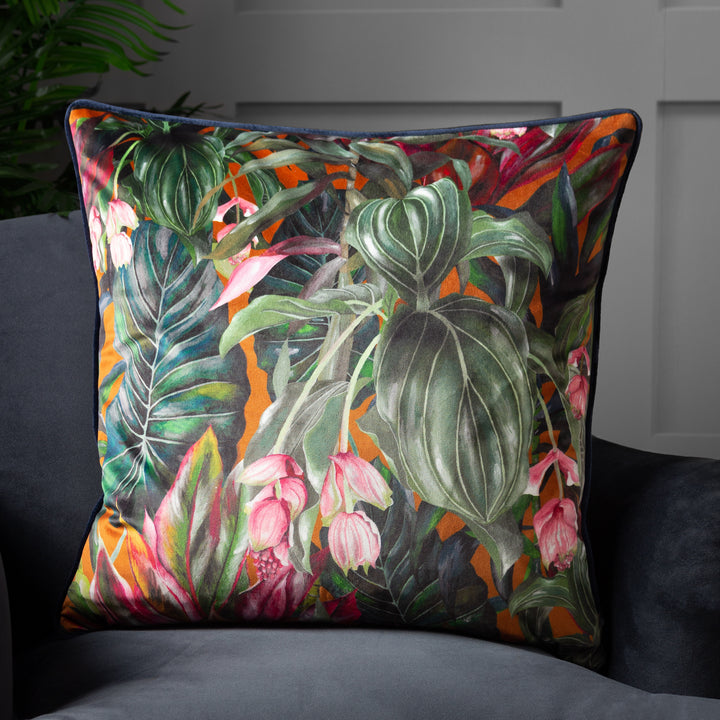 MOGORI WILD MEDINILLA 50X50 CUSHION CASE AUTUMN