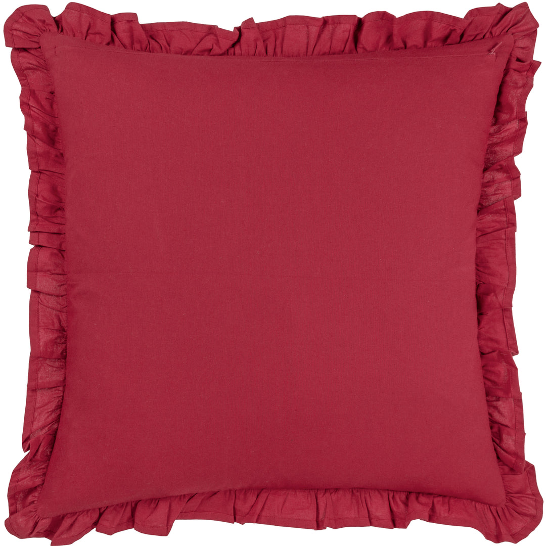 MONTROSE 50X50 CUSHION CASE REDCURRENT