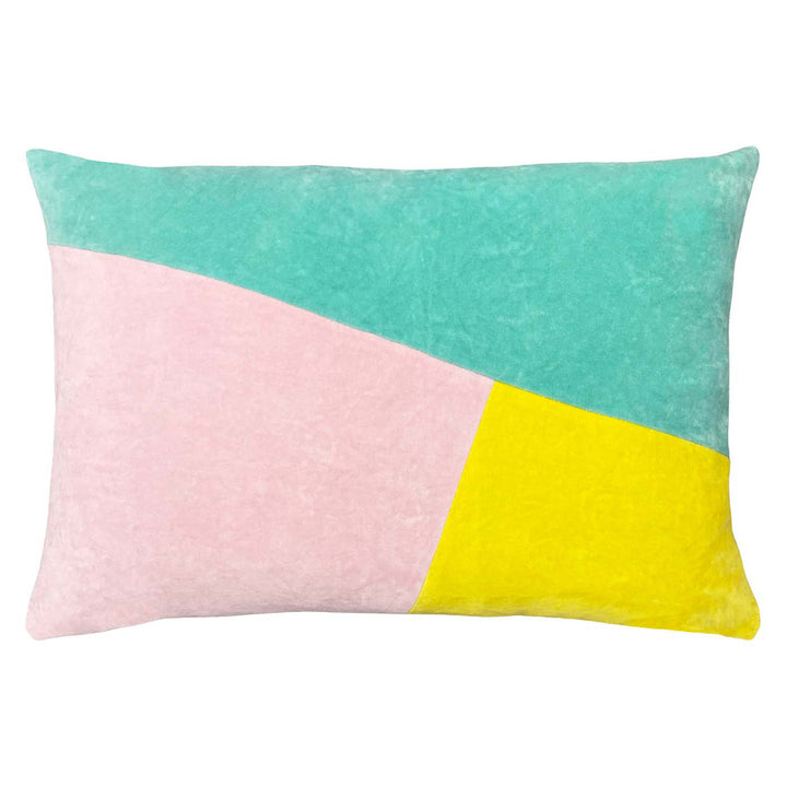 MORELLA 40X60 CUSHION CASE MINT/PINK/LEMON