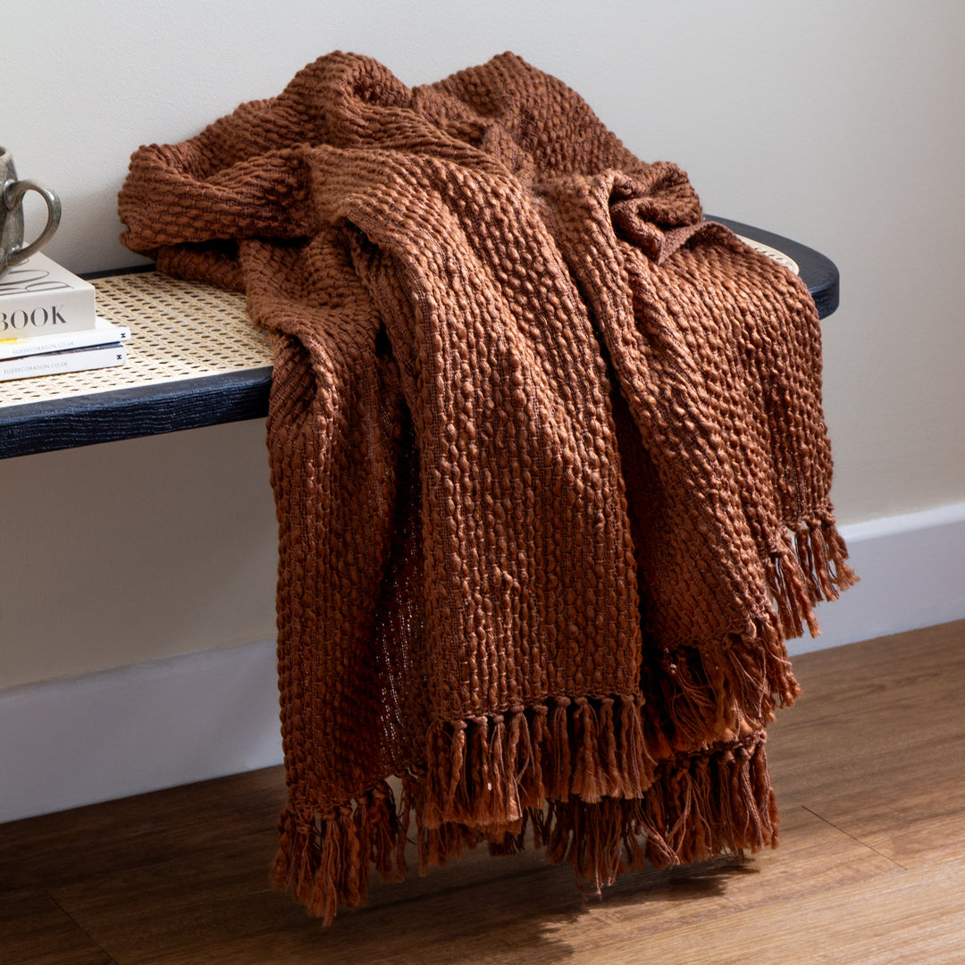 Morni Throw 130x180 Hazel