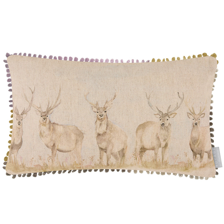 MOORLAND STAG 30X50 CUSHION CASE MULTI