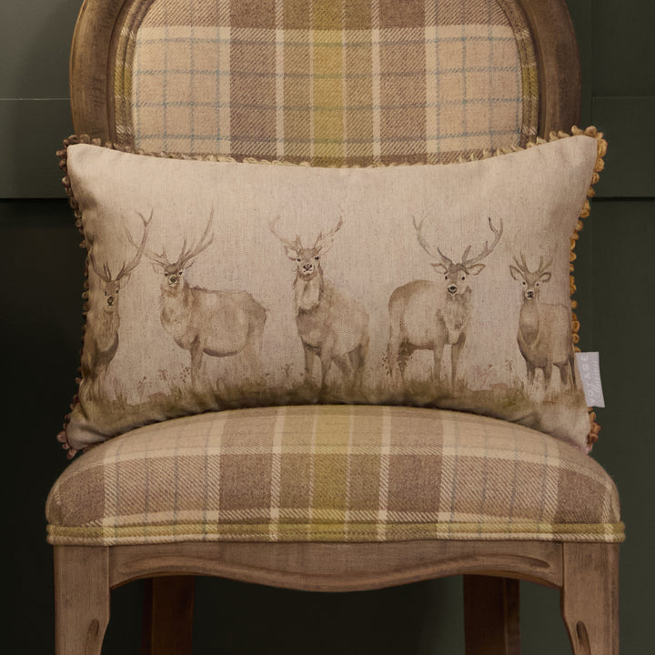 MOORLAND STAG 30X50 CUSHION CASE MULTI