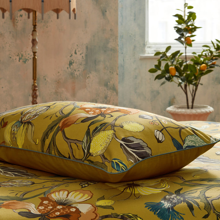 Morton Super King Duvet Set Ochre - image 4