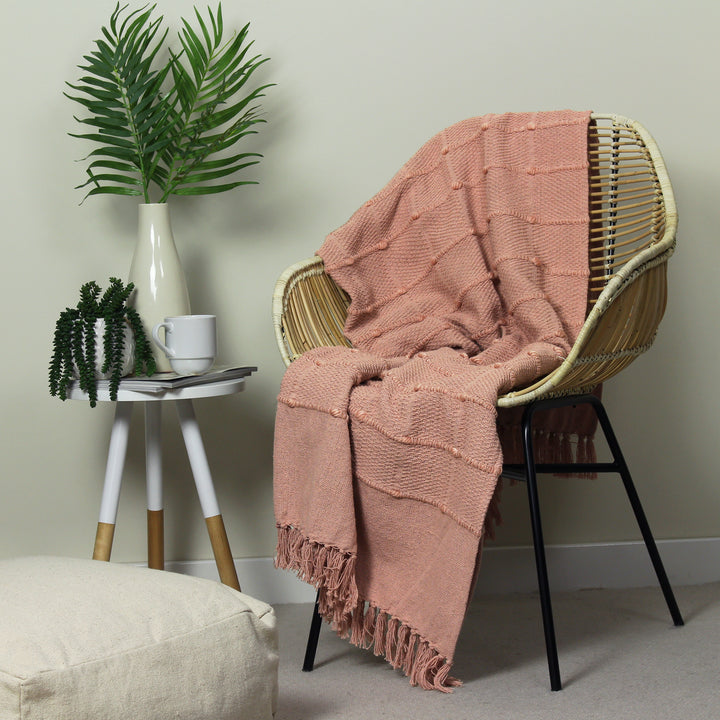 Motti 130x180 Throw Blush - image 3