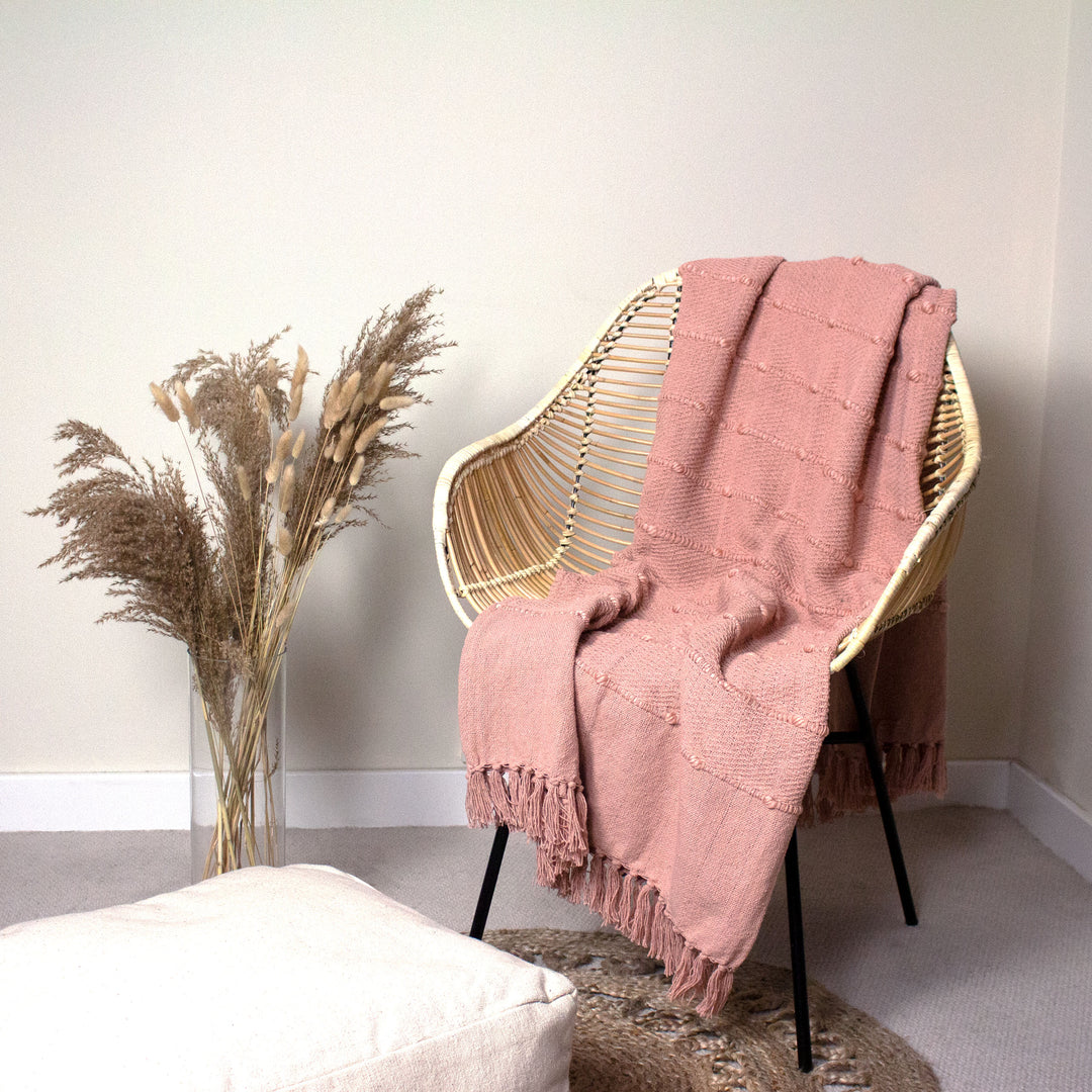 Motti 130x180 Throw Blush - image 4