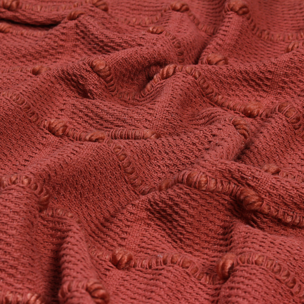 Motti 130x180 Throw Red Clay - image 2
