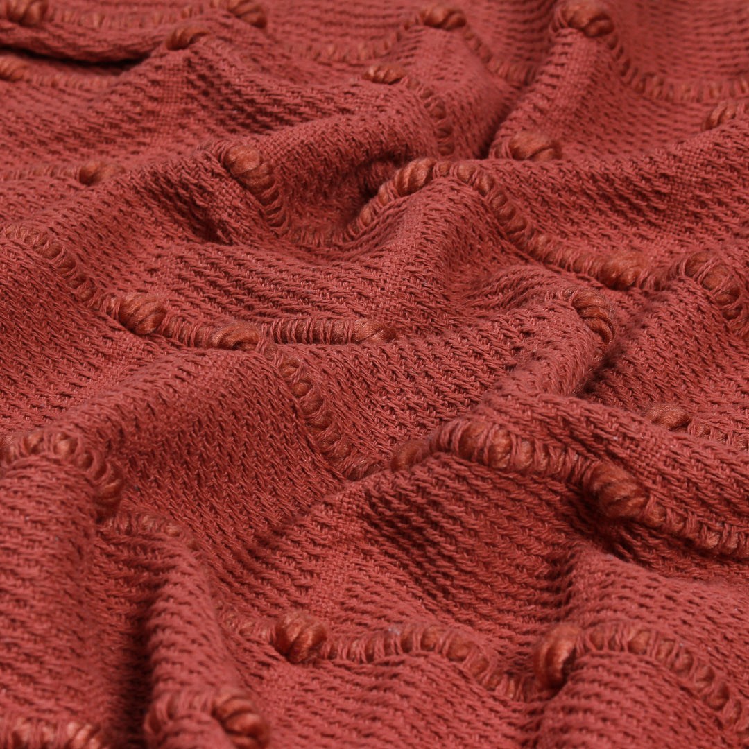 Motti 130x180 Throw Red Clay - image 2