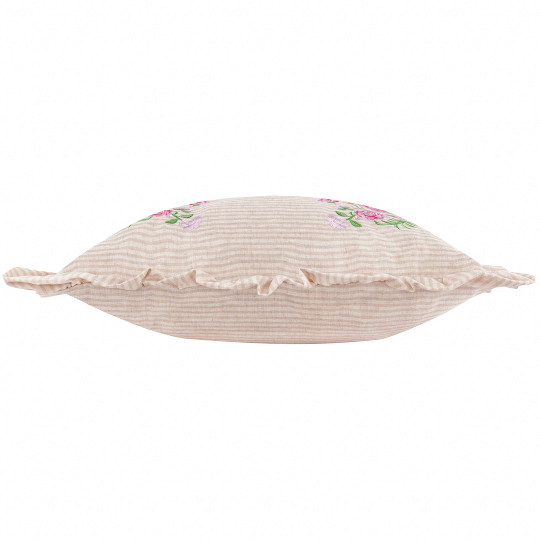MARTHA RUFFLE 50X50 CUSHION CASE PINK
