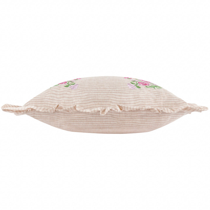 MARTHA RUFFLE 50X50 CUSHION CASE PINK
