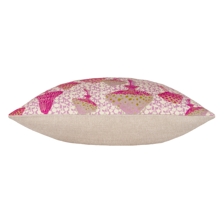 MUSHROOM FIELDS 45X45 CUSHION CASE LILAC