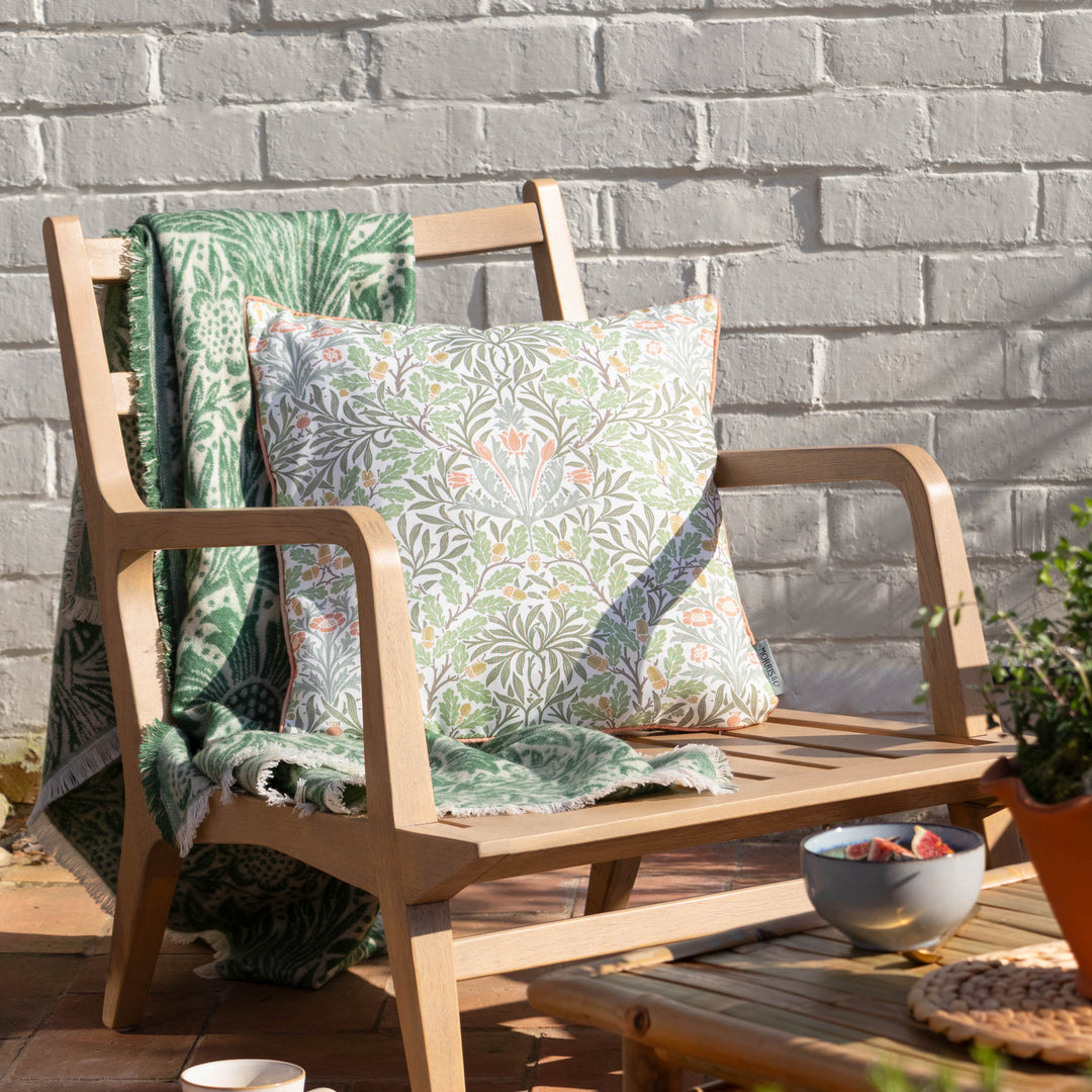 Multi Acorn 45x45 Outdoor Cushion Case Stone/Sage