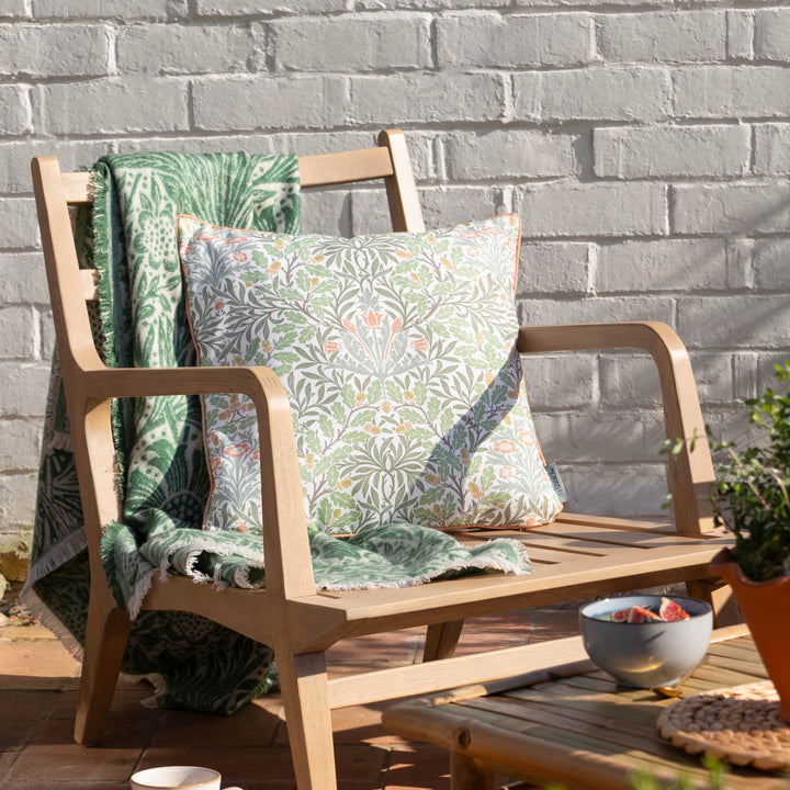 Multi Acorn 45x45 Outdoor Cushion Case Stone/Sage