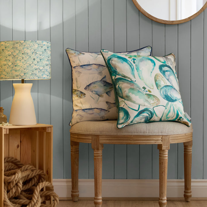 MUSSELS 50X50 CUSHION CASE MARINE