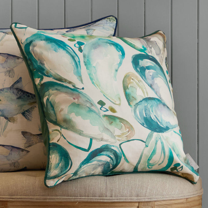 MUSSELS 50X50 CUSHION CASE MARINE