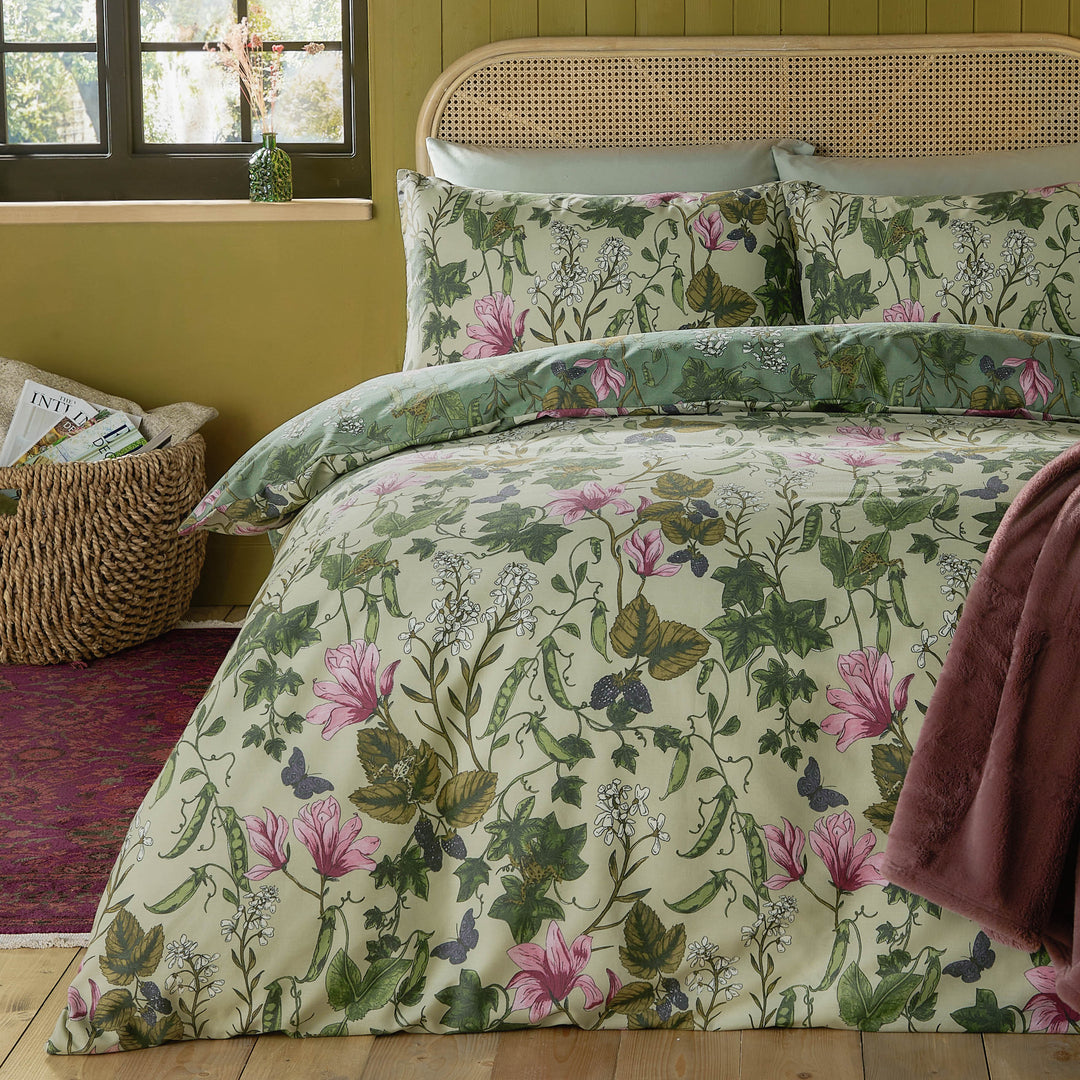 Mystic Berry Super King Size Duvet Set Green - image 3