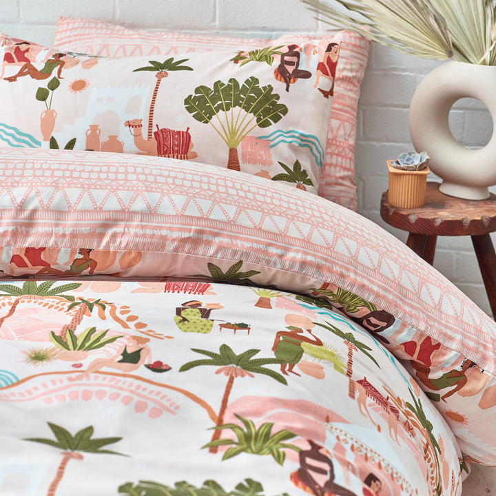 Nalani Super King Duvet Set Sand - image 2