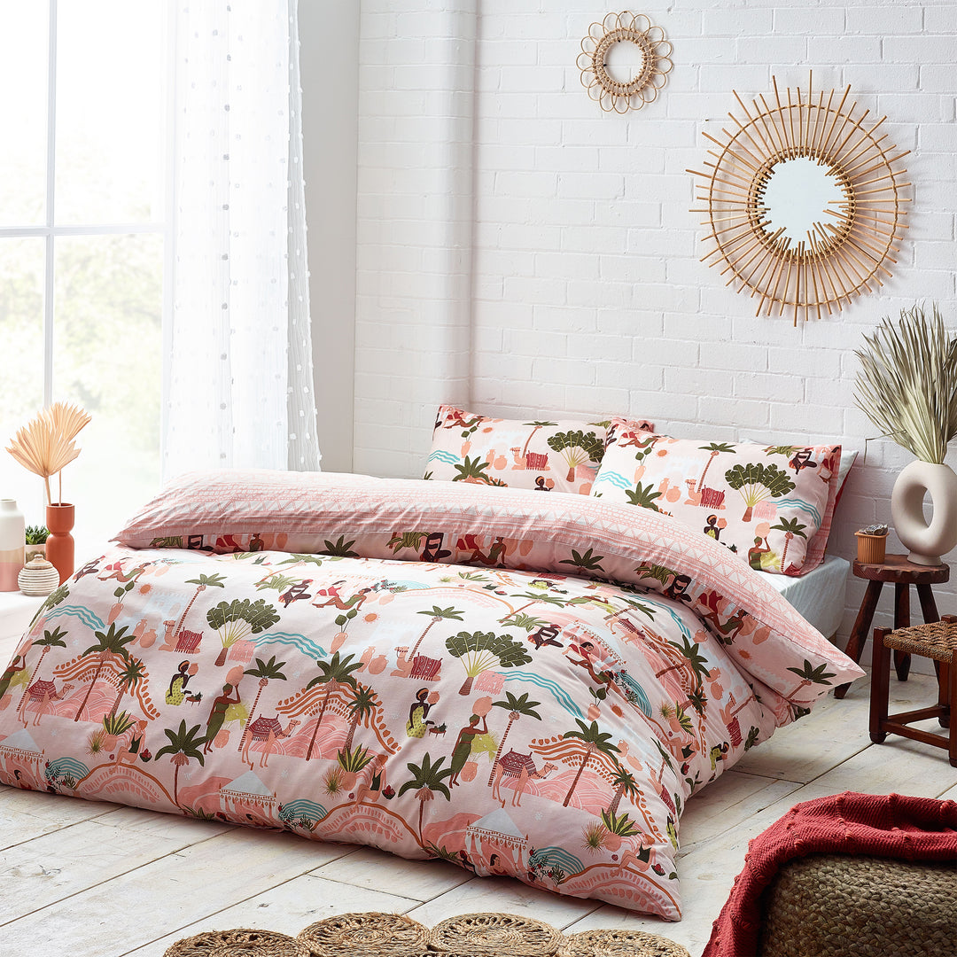 Nalani Super King Duvet Set Sand