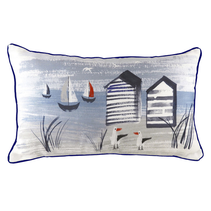 NAUTICAL BEACH HUTS 30X50 C/CASE