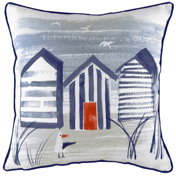 NAUTICAL BEACH HUTS 43X43 C/CASE