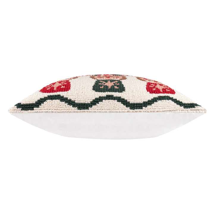 NUTCRACKER TRIO 45X45 CUSHION CASE MULTI