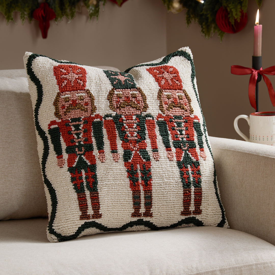 Nutcracker Trio 45x45 Cushion Case Multi