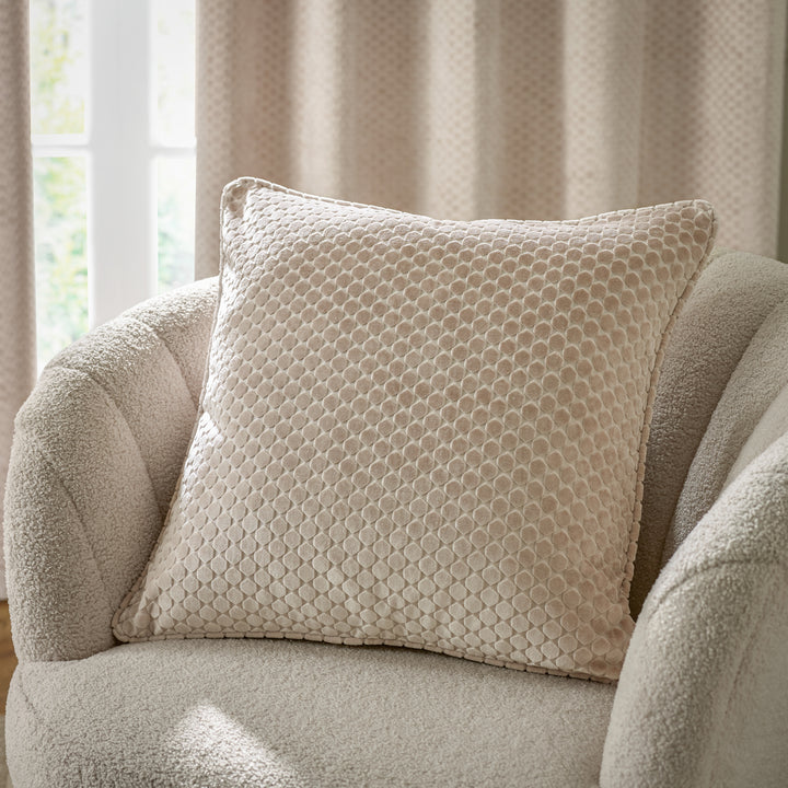 Neptune 50x50 Cushion Case Champagne